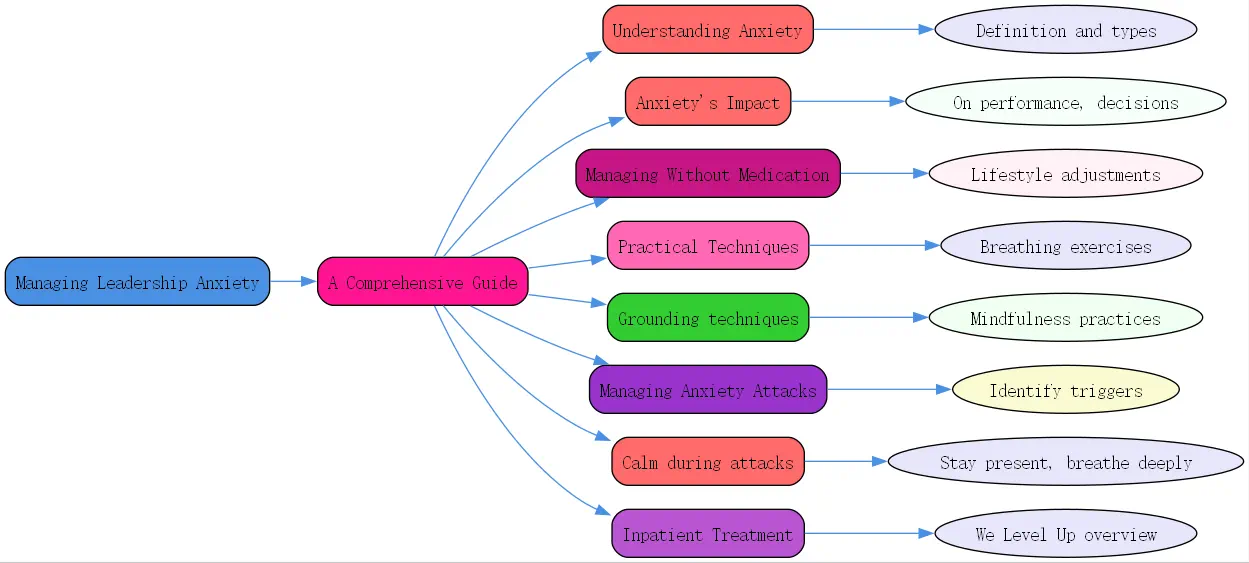 managing leadership anxiety roudmap